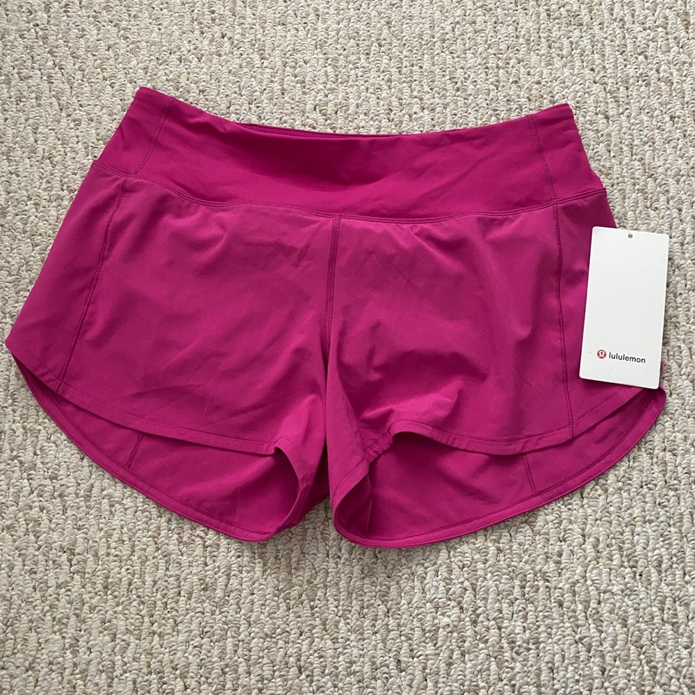 Lululemon Speed Up Short Pink 8
